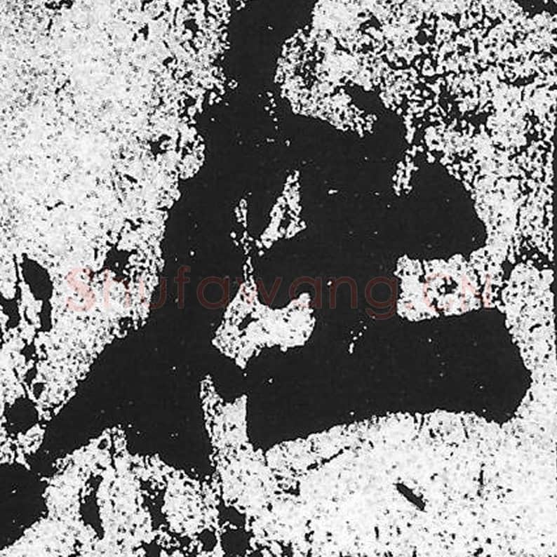 在毛笔魏碑写法，摘自：始平公造像记